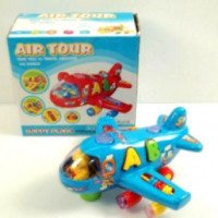 Музыкальная игрушка Zhorya самолет-сортер