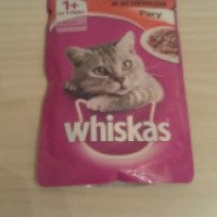Корм для кошек Whiskas "Рагу с говядиной и ягненком"