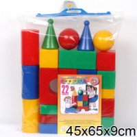 Набор кубиков Строим вместе счастливое детство "Стена"