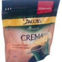 Кофе Jacobs Monarch Crema натуральный растворимый порошкообразный