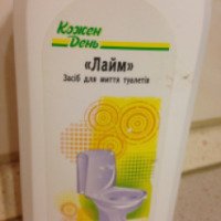 Средство для мытья туалетов Каждый день "Лайм"