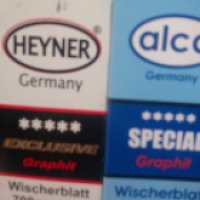 Каркасные щетки стеклоочистителя Alca Heyner