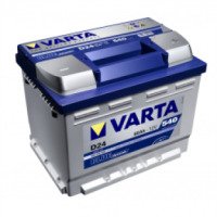 Аккумуляторные батареи Varta Blue Dynamic D24 60 Ah 540A