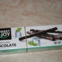 Хрустящие шоколадные палочки Sweet&Joy