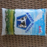 Молоко питьевое пастеризованное Кормиловский молзавод "Живое молоко" 3,2%