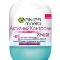 Шариковый дезодорант Garnier Активный контроль "Термозащита, против термопиков" 72 часа