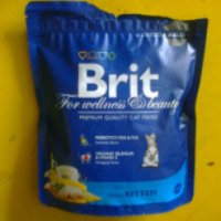 Комплексный корм для котят Brit care с курицей