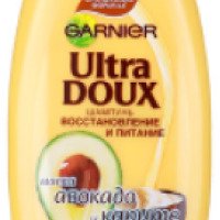 Шампунь Garnier Ultra DOUX "Масла авокадо и карите"