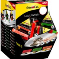 Хрустящие подушечки для кошек GimCat Nutri Pockets