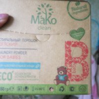 Стиральный порошок Mako Clean для стирки детских вещей