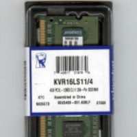 Модуль оперативной памяти Kingston SO-DIMM DDR3L 4GB PC-12800 (KVR16LS11/4)