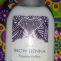 Лосьон-фиксатор цвета для бровей Sexy brow henna