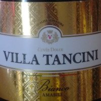 Напиток винный газированный полусладкий белый "Villa Tancini"