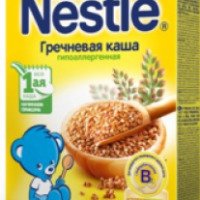 Каша Nestle сухая безмолочная гречневая обогащенная с бифидобактериями (c 4 мес.)