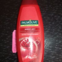 Шампунь+кондиционер Palmolive для окрашенных волос "Живой цвет" с экстрактом граната и уф-фильтром