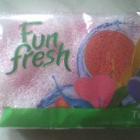 Губка массажная для тела Текос-Индустрия "Fun fresh"