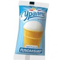 Мороженое Уралец "Пломбир" стаканчик