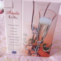 Бокалы для шампанского Bohemia Angela
