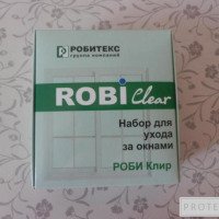 Набор для ухода за окнами Робитекс Robi Clear