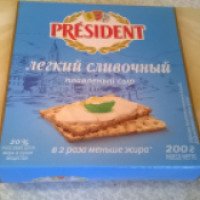 Сыр плавленный President "Легкий сливочный"
