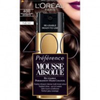 Краска для волос для повторного использования L'Oreal Preference Mousse ABSOLUE