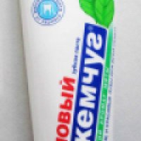 Зубная паста "Новый жемчуг" с легким ароматом мяты