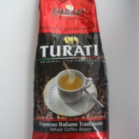 Кофе натуральный жареный в зернах TURATI