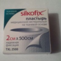 Пластырь медицинский нестерильный Silkofix на тканевой основе