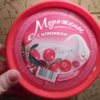 Мороженое с клюквой ИП Шибаланская А. А. "Лакомство Колибри"