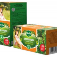 Травяной чай Florina для женщин с боровой маткой
