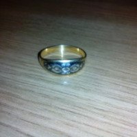 Серебряное кольцо "Северная Чернь"