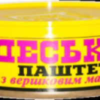 Паштет Онисс "Одесский" со сливочным маслом