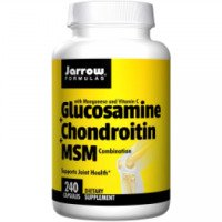 БАД Jarrow Formulas "Глюкозамин + хондроитин + МСМ"