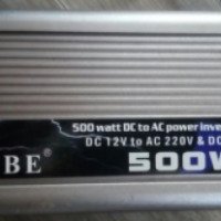 Автомобильный преобразователь напряжения TBE DK to AC Power Inverter Users Guide 500W