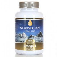 Капсулы Norweigian Fish Oil Omega 3