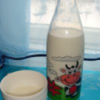 Стеклянная бутылка для молока Zibo