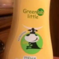 Пена для купания на молоке детская череда, ромашка GreenLab Little