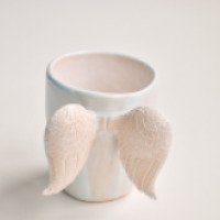 Керамическая чашка Three Snails с крыльями