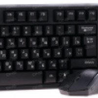 Беспроводной комплект клавиатура + мышь DEXP KM-803BU
