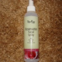 Спрей для лица Reviva Labs Rosewater facial spray на основе розовой воды с травяными экстрактами, минералами и гиалуроновой кислотой