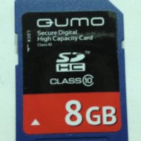 Карта памяти Qumo SDHC Card 8 GB Class 10