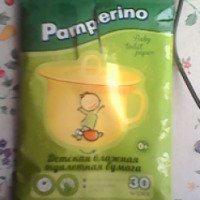 Детская влажная туалетная бумага Pamperino Baby Toilet papec